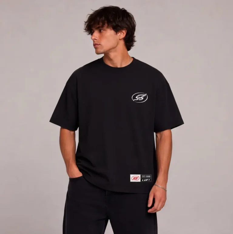 Speed & Saints Black Tee