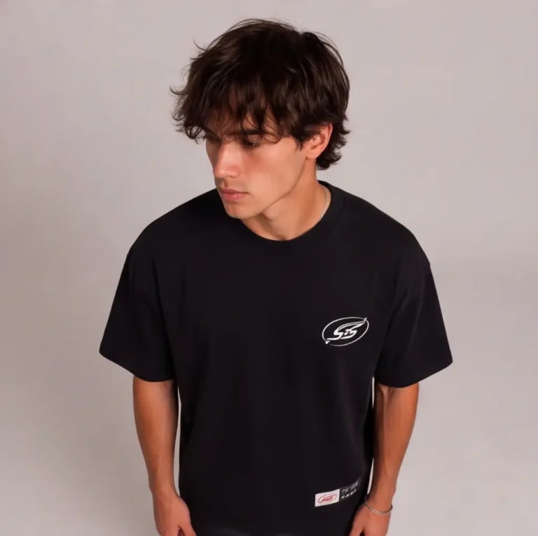 Speed & Saints Black Tee