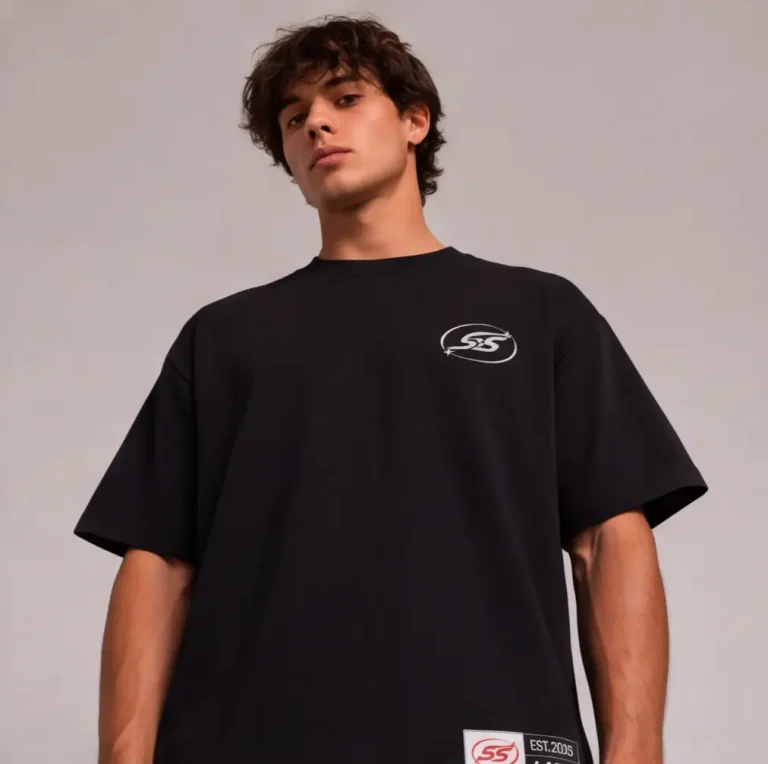 Speed & Saints Black Tee
